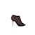 Burberry Suede heels Dark red Deerskin  ref.1145671
