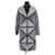 Tory Burch Leather coat Grey  ref.1145746