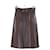 Gucci Leather skirt Dark red  ref.1145796