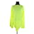 Balenciaga Silk wrap blouse Yellow  ref.1145898