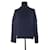 Pleats Please sweater Navy blue Synthetic  ref.1145914