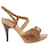 Just Cavalli Leather sandals Brown  ref.1146018