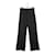 Moncler Pantalon de sport en coton Noir  ref.1146047