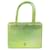 Amina Muaddi mini bolsa de couro Verde  ref.1146048
