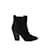 Saint Laurent Boots en daim Noir  ref.1146076