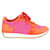 Hermès suede sneakers Orange Deerskin  ref.1146079