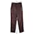 Autre Marque Leather pants Brown  ref.1146120