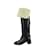Céline Leather boots Black  ref.1146199