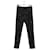 Autre Marque Pantalon droit noir Polyester  ref.1146238
