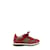 Valentino suede sneakers Dark red Deerskin  ref.1146273