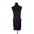 Versace Vestito di seta Porpora  ref.1146327