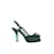Prada velvet heels Green  ref.1146329