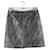 Ganni Charcoal skirt Dark grey Polyester  ref.1146339