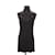 Paco Rabanne Schwarzes Kleid Viskose  ref.1146360