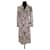 The Kooples Silk dress Grey  ref.1146366