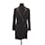 The Kooples Robe noir Polyester  ref.1146369