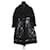 Marc Jacobs leather trim coat Black  ref.1146495