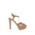 Sergio Rossi patent leather heels Beige  ref.1146500