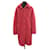 Paul Smith roter Mantel Polyester  ref.1146567