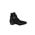 Saint Laurent Boots en daim Noir  ref.1146601