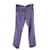 La Prestic Ouiston Pantalones de seda Púrpura  ref.1146662