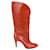 Givenchy Leather boots Red  ref.1146701