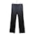 Burberry Pantalones de algodon Negro Algodón  ref.1146724