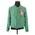 Maje Jacket Green Polyester  ref.1146839