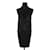 Alexandre Vauthier Black dress Viscose  ref.1146956