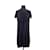 Yves Saint Laurent Schwarzes Kleid Polyester  ref.1146996
