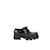 Prada Chaussures à lacets en cuir Noir  ref.1147033