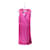 Saint Laurent Seidenkleid Pink  ref.1147053