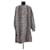 Ganni Robe en coton Marron  ref.1147056