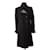 Chanel Cappotto di lana Nero  ref.1147082