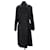 Yves Saint Laurent Cappotto di lana Nero  ref.1147136