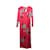 Diane Von Furstenberg macacão de seda Vermelho  ref.1147162