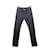 Balenciaga Slim-fit cotton jeans Black  ref.1147163