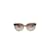 Jimmy Choo Silver oversized glasses Silvery Metal  ref.1147242