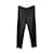Hermès Pantalon large en cuir Noir  ref.1147337