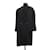 Sandro Cotton trench coat Black  ref.1147352