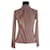 Thierry Mugler Top marrone Poliestere  ref.1147376