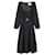 Lk Bennett Robe noir Polyester  ref.1147442
