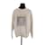 Anine Bing Sweatshirt en coton Blanc  ref.1147513