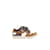 Acne Sneakers basse in pelle Marrone  ref.1147536