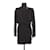 The Kooples Robe noir Polyester  ref.1147717