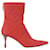 Gucci Leather boots Red  ref.1147733