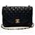 Timeless Chanel Matelassé Black Leather  ref.1147846