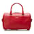 Duffle Bolso satchel clásico de cuero tipo lona para bebé de Saint Laurent rojo Roja  ref.1148151
