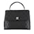 Black Chanel Caviar Kelly Top Handle Handbag Leather  ref.1148778