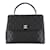 Schwarze Chanel Caviar Kelly Handtasche mit Griff oben Leder  ref.1148778